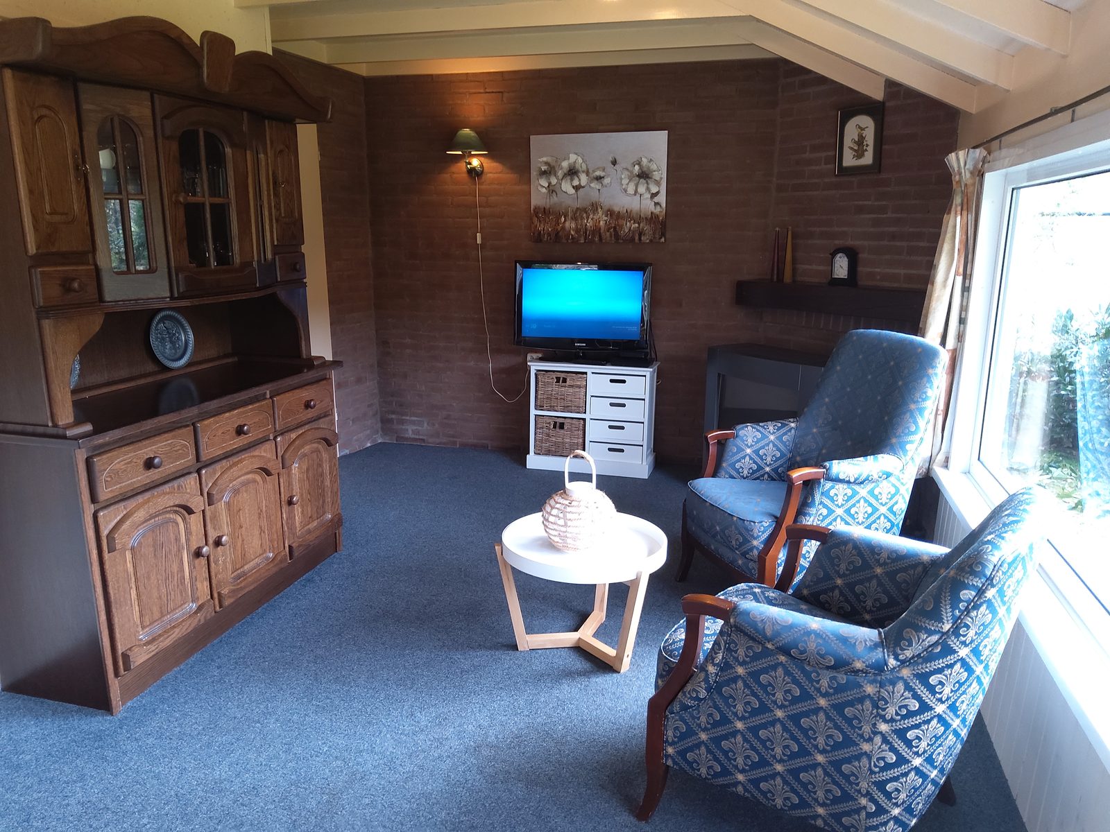 Interieur boshuisje